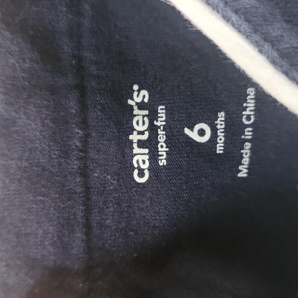 Carter's Bulldogs baseball league camp 6 months long sleeves shirt - Picture 7 of 13